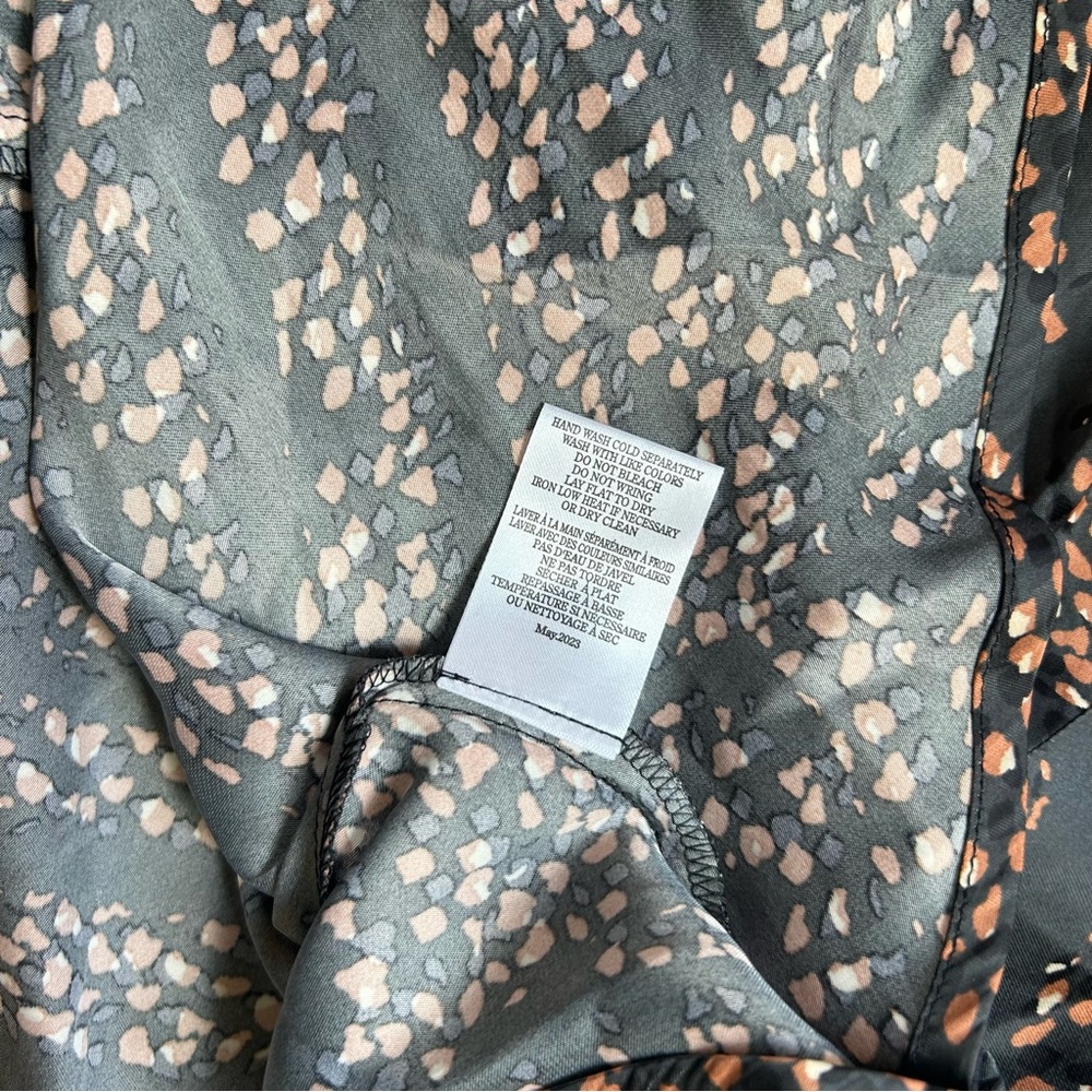NWT Z Supply Lark Wild Dot Slip Midi Dress, Size XL - Picture 8 of 8